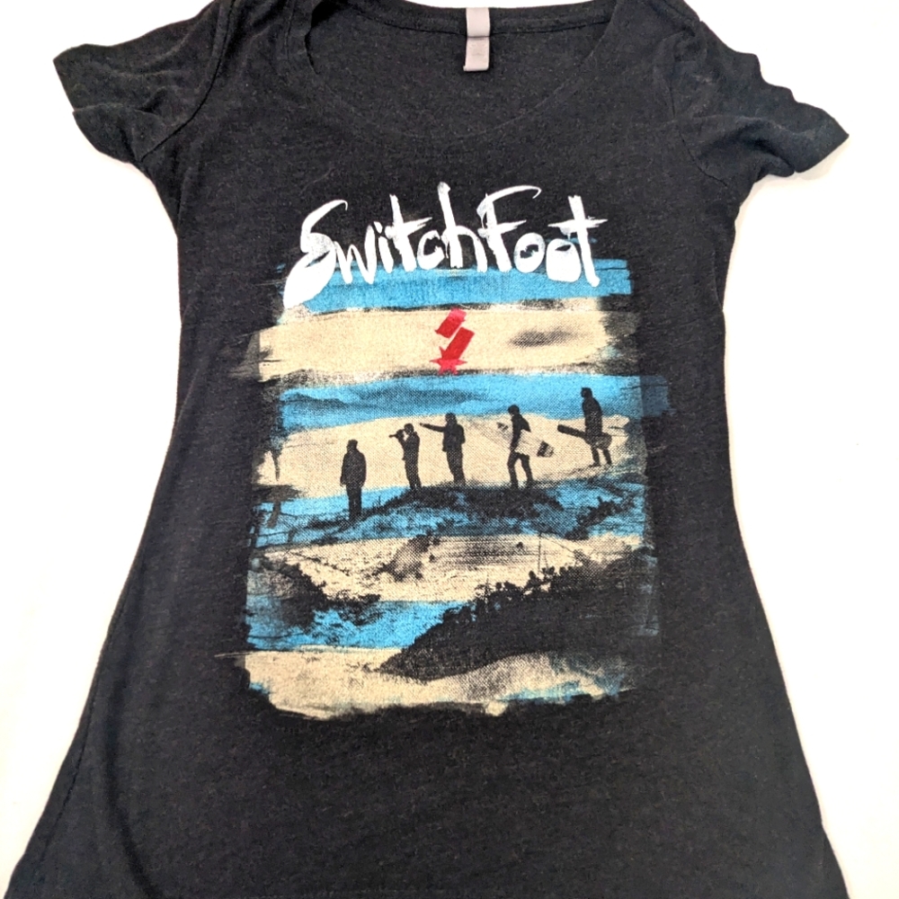 Switchfoot Concert Tee Featuring Graphic from FADING WEST ALBUM COVER Small